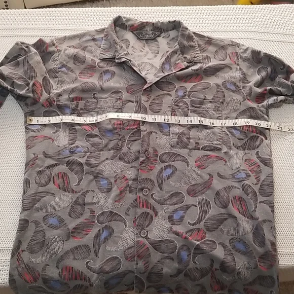 VTG Le Tigre paisley shirt - Picture 4 of 9